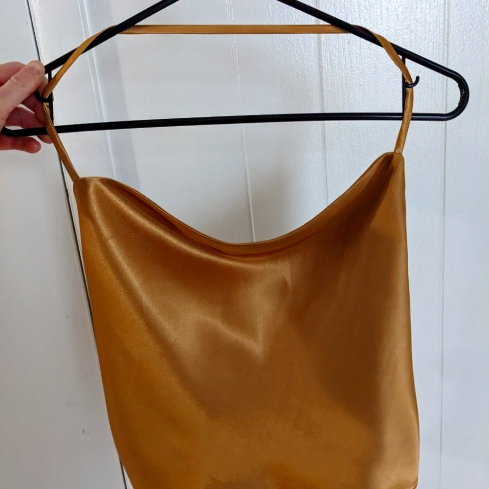 Designer hand made silk top